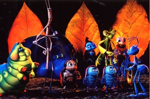 “A bug’s life”, secondo lungometraggio nella storia realizzato in computer grafica nel 1998. Pixar.
